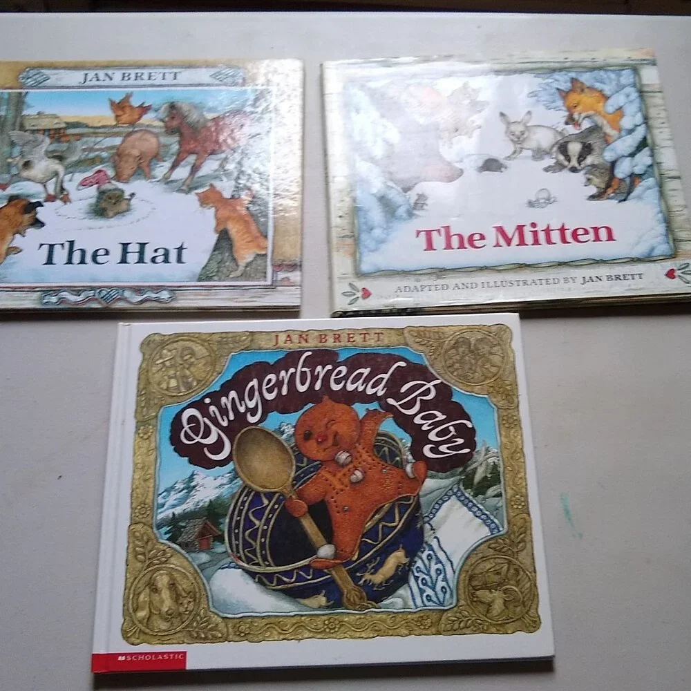 The Hat + The Mitten + Gingerbread Baby  + The Wild Christmas Reindeer